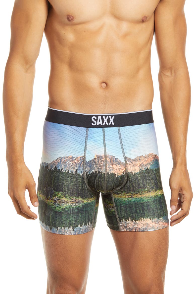 Volt Sport Boxer Briefs, Main, color, GRIZZLY MOUNTAIN