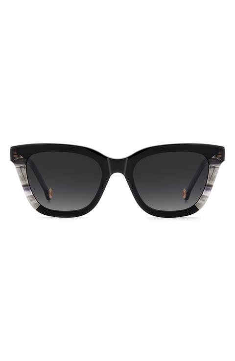 52mm Cat Eye Sunglasses