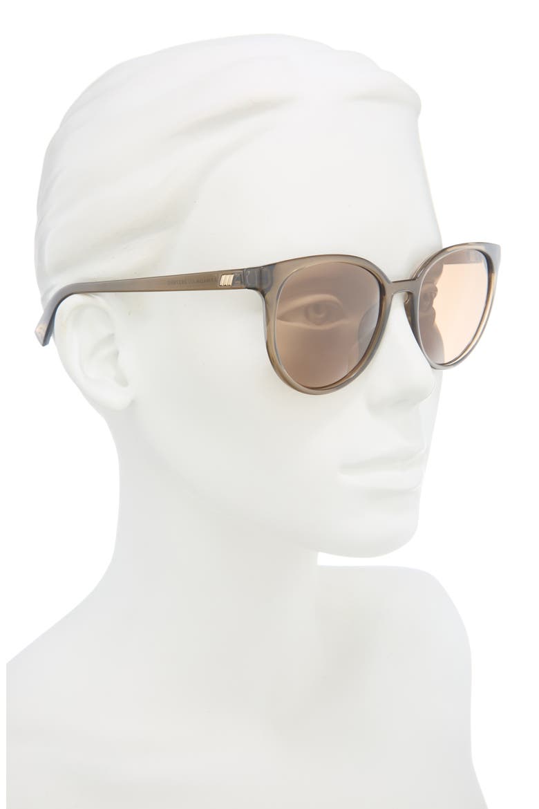 Armada 54mm Cat Eye Sunglasses, Alternate, color, COCOA / BROWN MONO POLARIZED