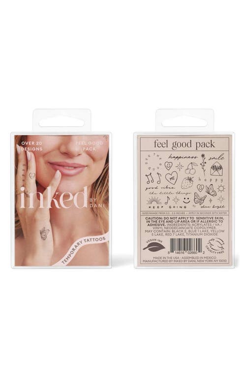 INKED by Dani Feel Good Temporary Tattoos in Black  product