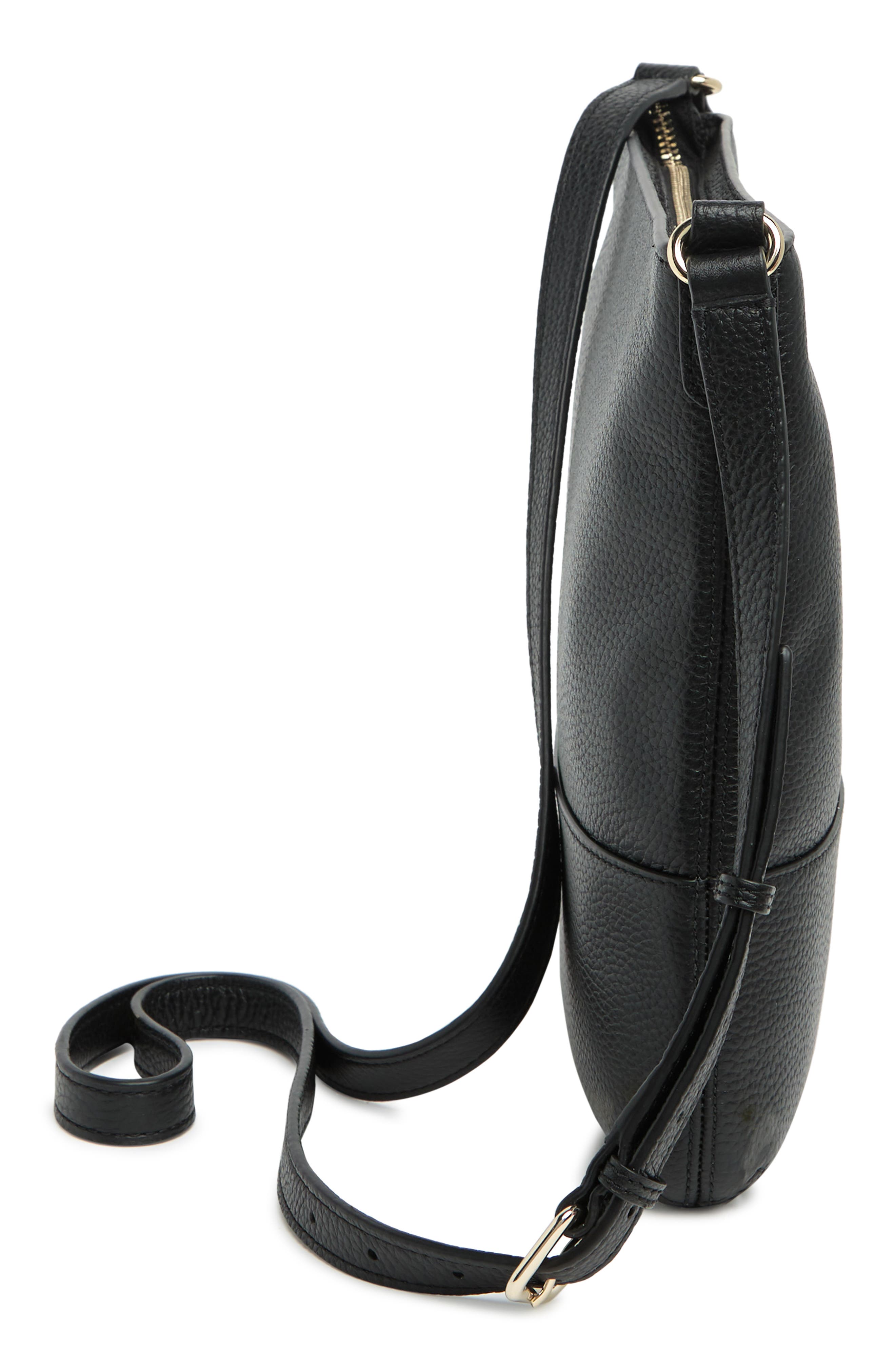 Kate Spade New York southport avenue cora crossbody bag, Alternate, color, Black