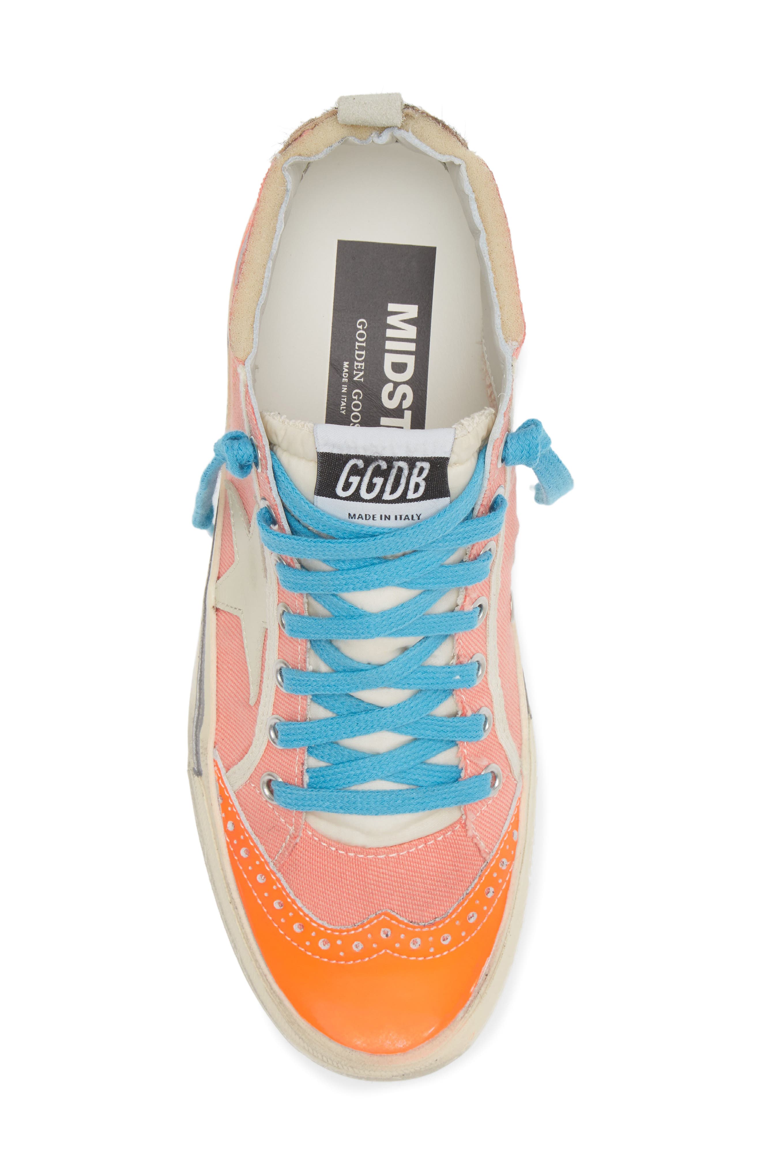 Golden Goose Mid Star Sneaker, Alternate, color, 