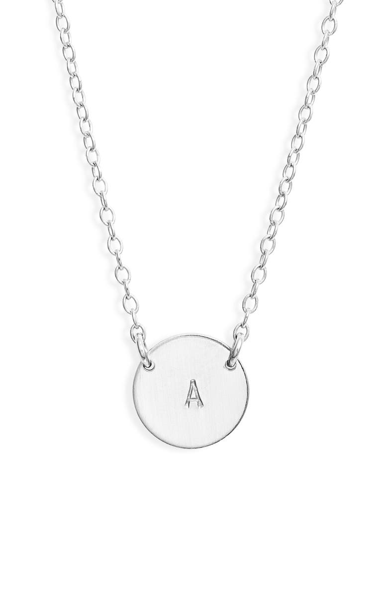 Nashelle Initial Charm Choker, Main, color, 