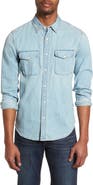 AG Benning Slim Fit Denim Sport Shirt