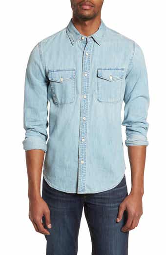 AG Benning Slim Fit Denim Sport Shirt