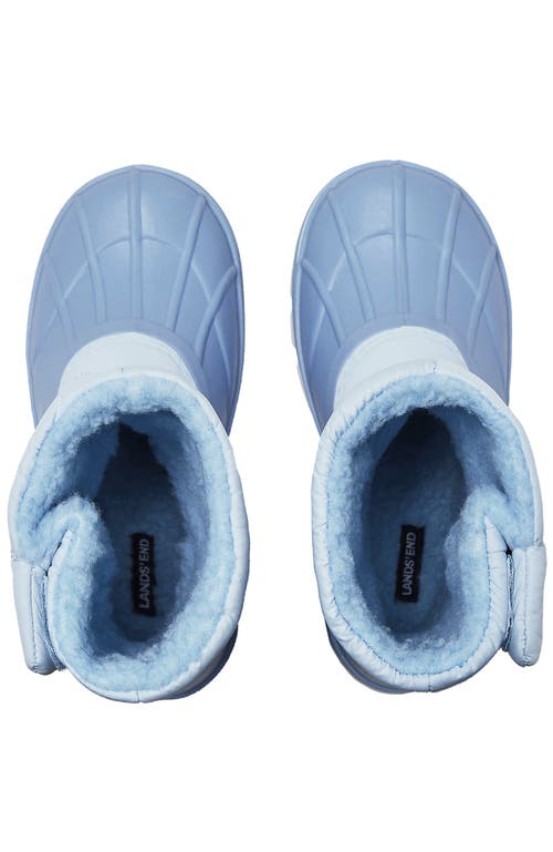 Lands' End Kids Frost Insulated Waterproof Snow Boots In Blue