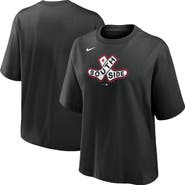 Nike Women's Nike  Black Chicago White Sox 2025 City Connect Logo Boxy T-Shirt