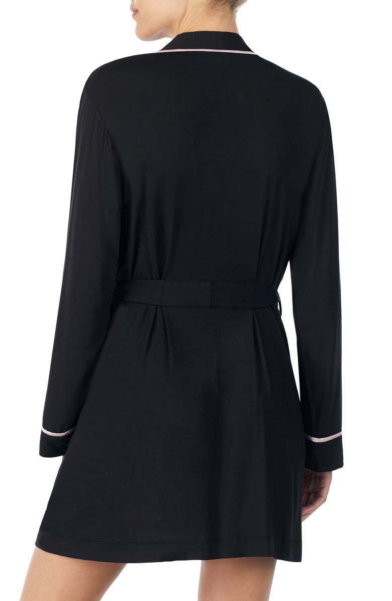 Kate Spade New York jersey short robe, Alternate, color, 