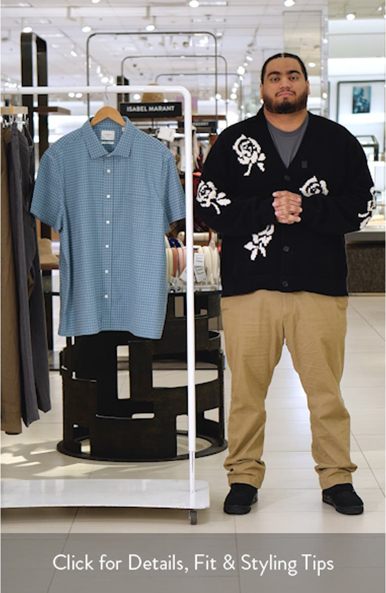 Check Dobby Treme Relaxed Fit Button-Up Shirt, sales video thumbnail