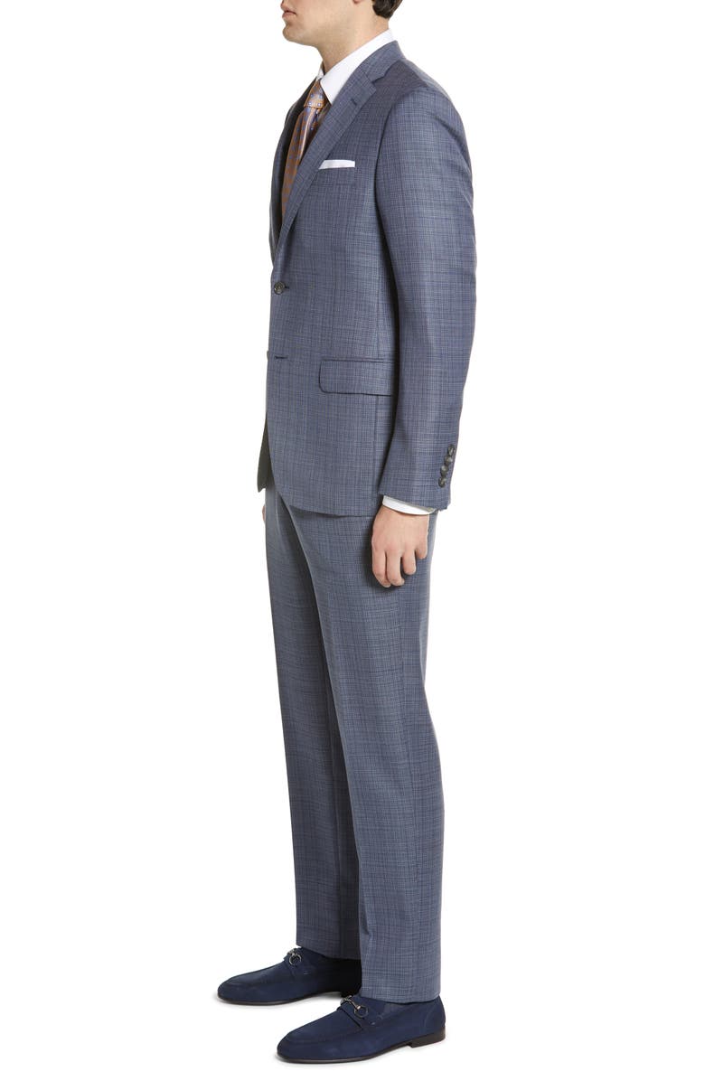 Hickey Freeman Texture Wool Suit, Alternate, color, 