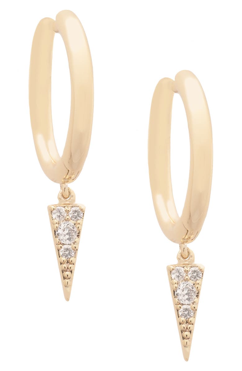 Uncommon James by Kristin Cavallari Harlem Hoop Earrings, Main, color, 