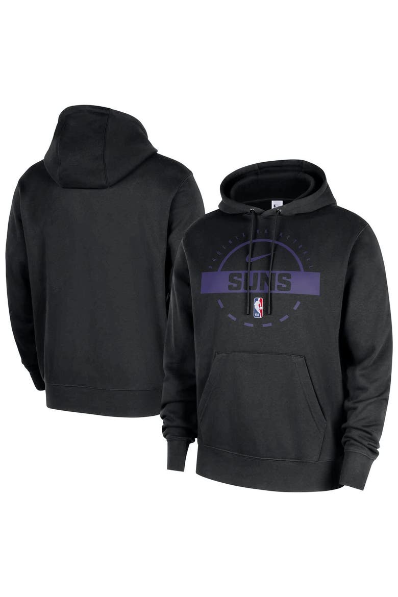 Men's Nike Black Phoenix Suns 2025/26 Authentic Practice Club Pullover Hoodie, Main, color, Black