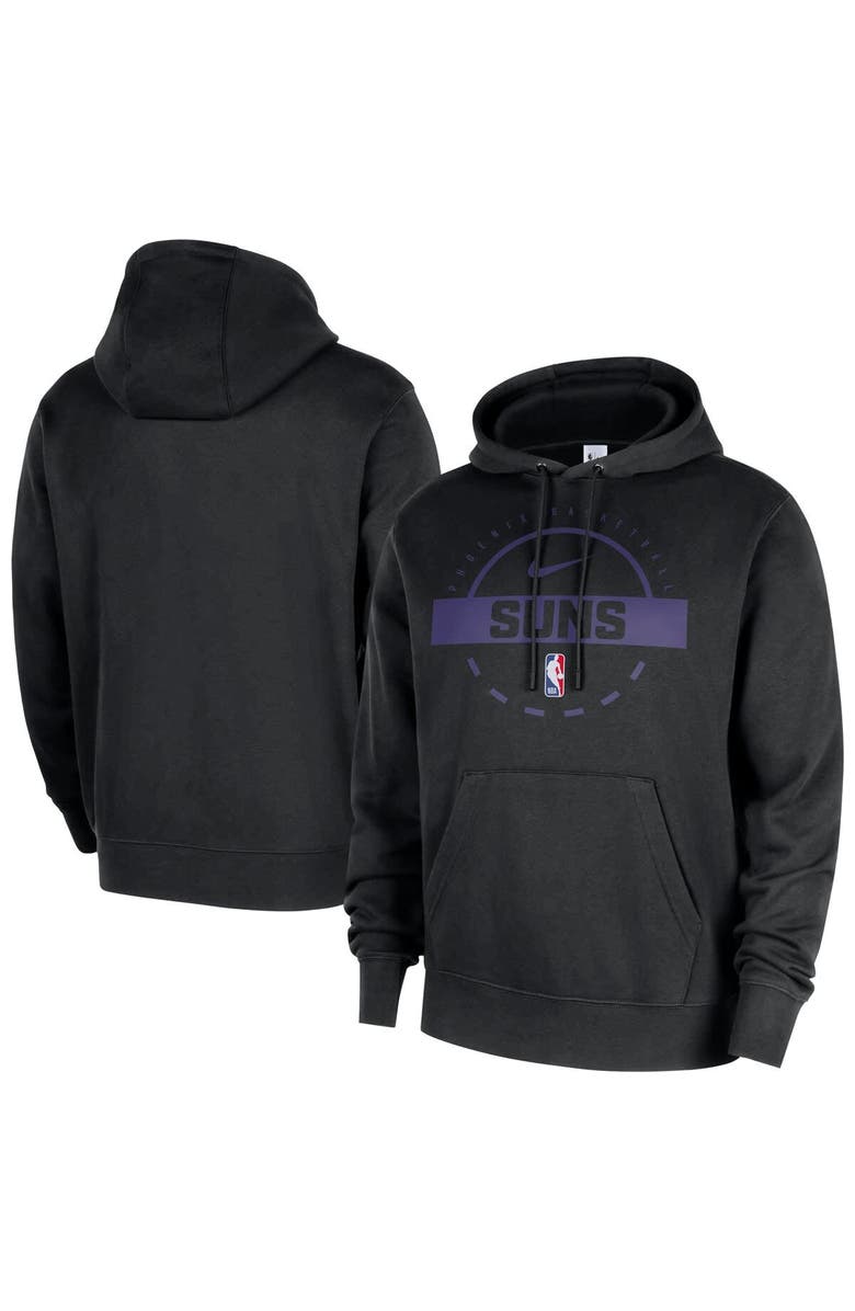 Nike Men's Nike Black Phoenix Suns 2025/26 Authentic Practice Club Pullover Hoodie, Main, color, Black