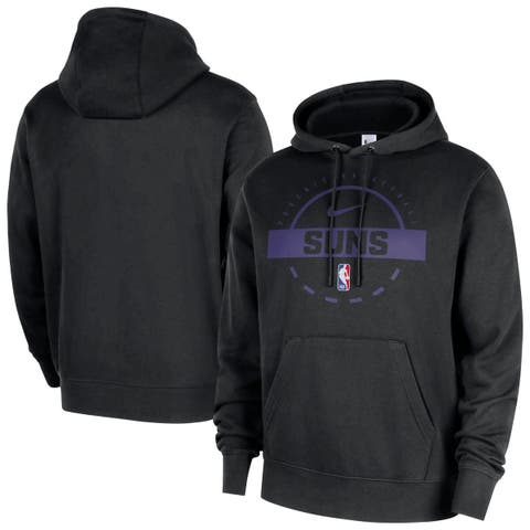 Men's Nike Black Phoenix Suns 2025/26 Authentic Practice Club Pullover Hoodie