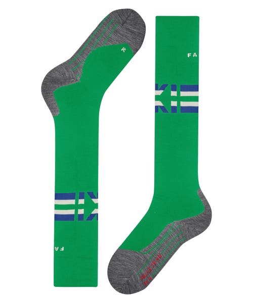 Falke Sk4 Advanced Ski Socks In Green