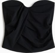 H&M Draped Interlock Bandeau Top