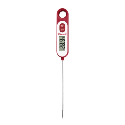 Escali Digital Long Stem Thermometer In Red