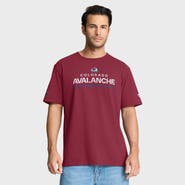 FANATICS Men's Fanatics Burgundy Colorado Avalanche Authentic Pro Primary T-Shirt