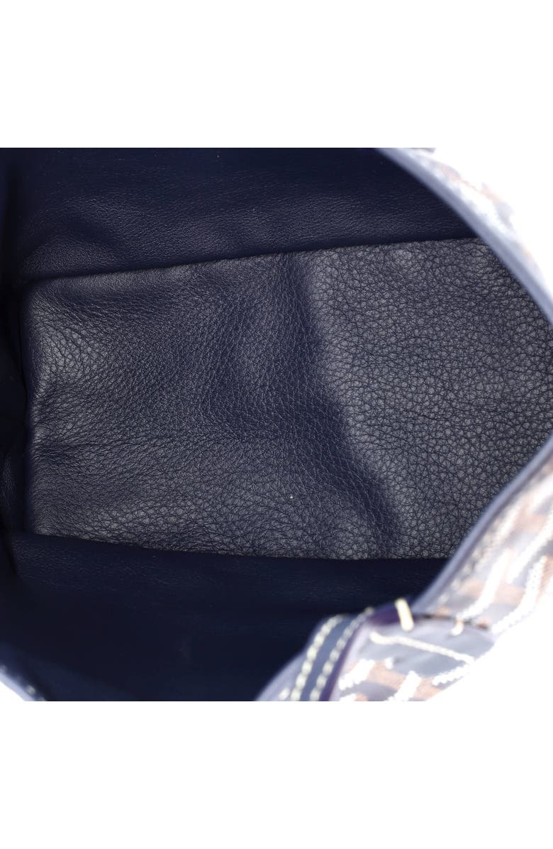 Pre-Owned Goyard Anjou Reversible Tote Coated Canvas Mini, Alternate, color, Blue