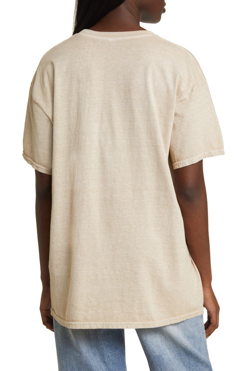 Merch Traffic Nirvana Split Smiley Graphic T-Shirt, Alternate, color, 