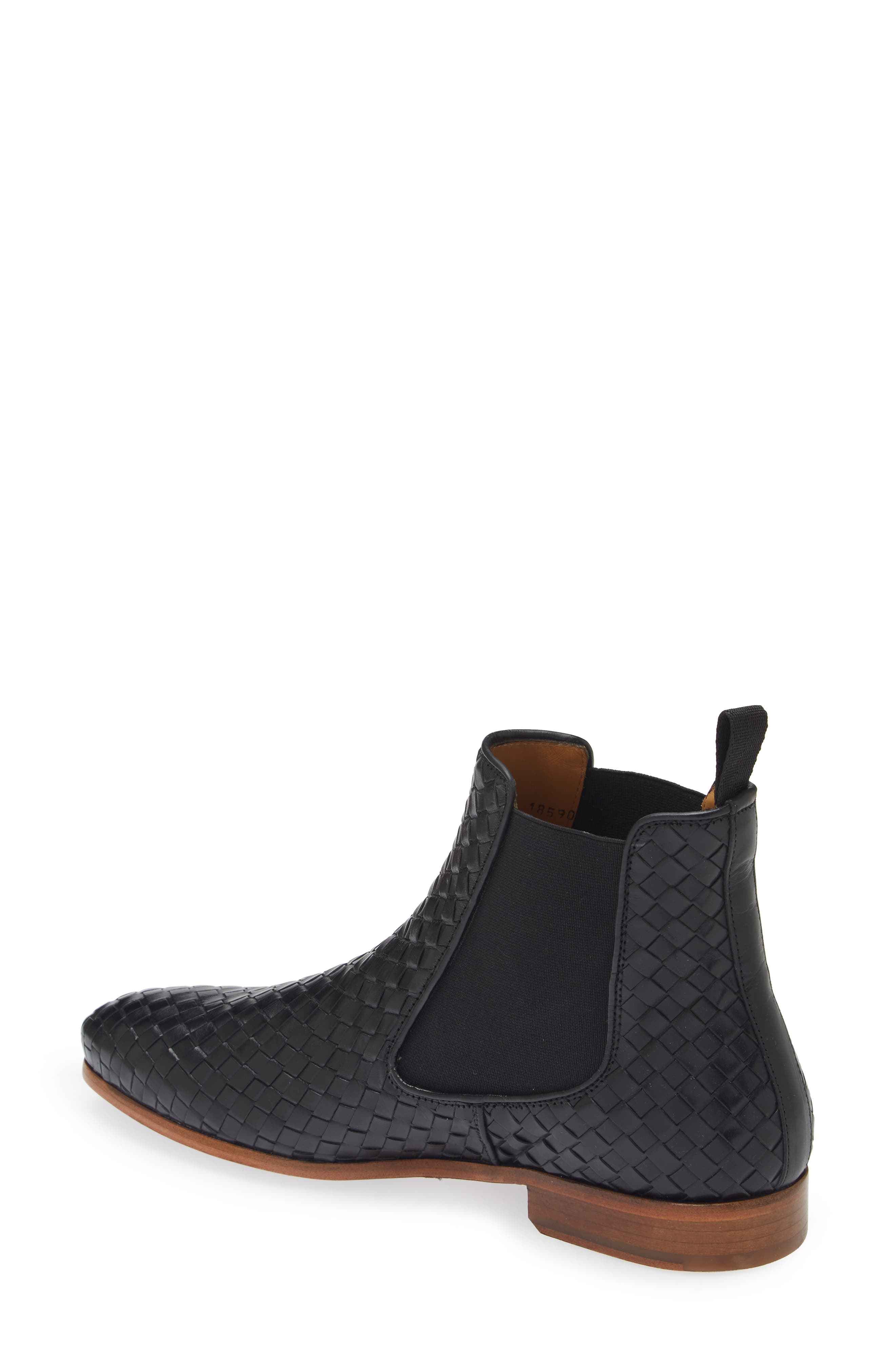 Mezlan La Jolla Woven Chelsea Boot, Alternate, color, 