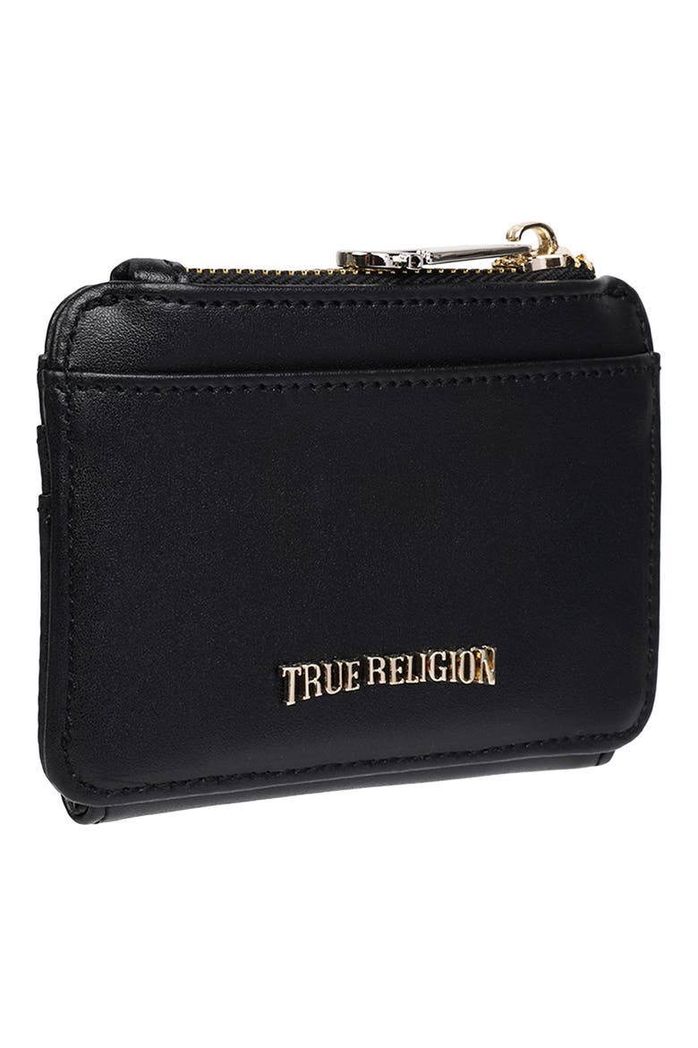 Logo Bifold Wallet, Alternate, color, BLACK