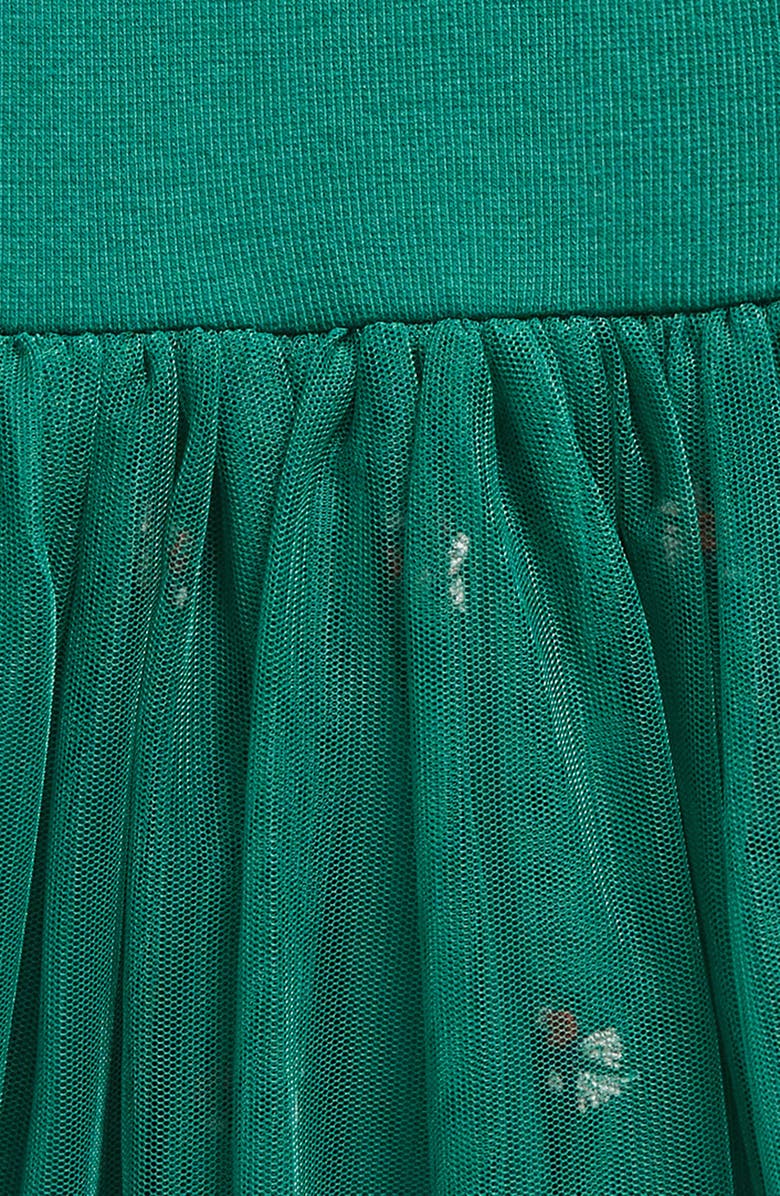 Tucker + Tate Embroidered Tulle Dress, Alternate, color, 