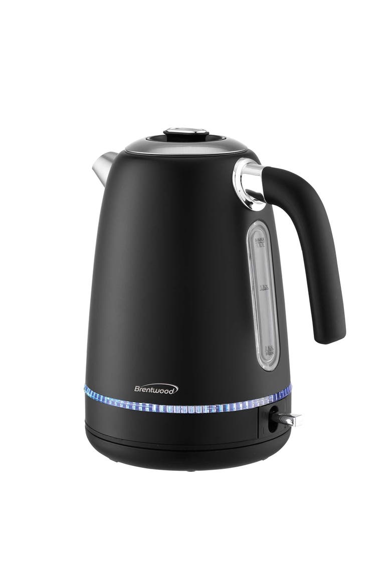 1.7L 1500W Cordless Electric Stainless Steel Kettle, Main, color, Silver
