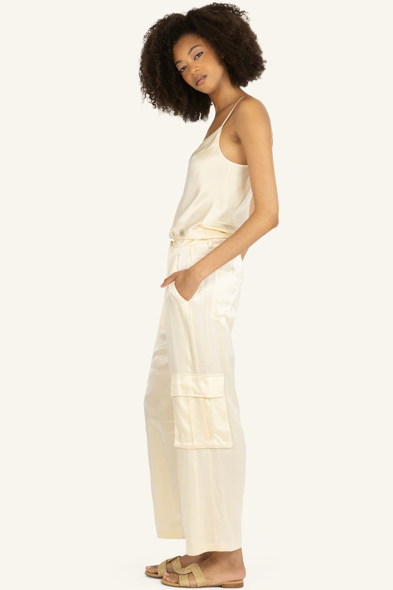 Lyla Pants, Alternate, color, Vintage Crème