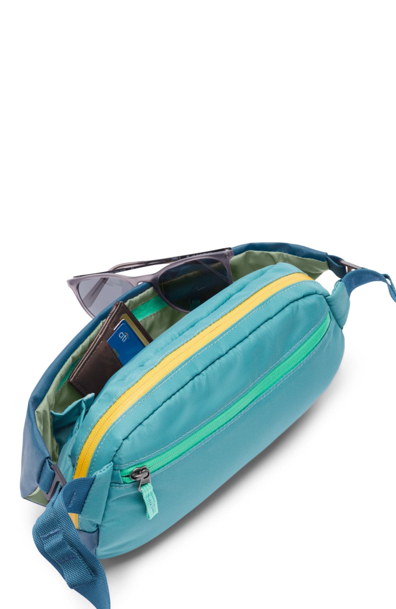 Cotopaxi Coso 2L Hip Pack - Cada Día, Alternate, color, Blue Smoke/Live Oak