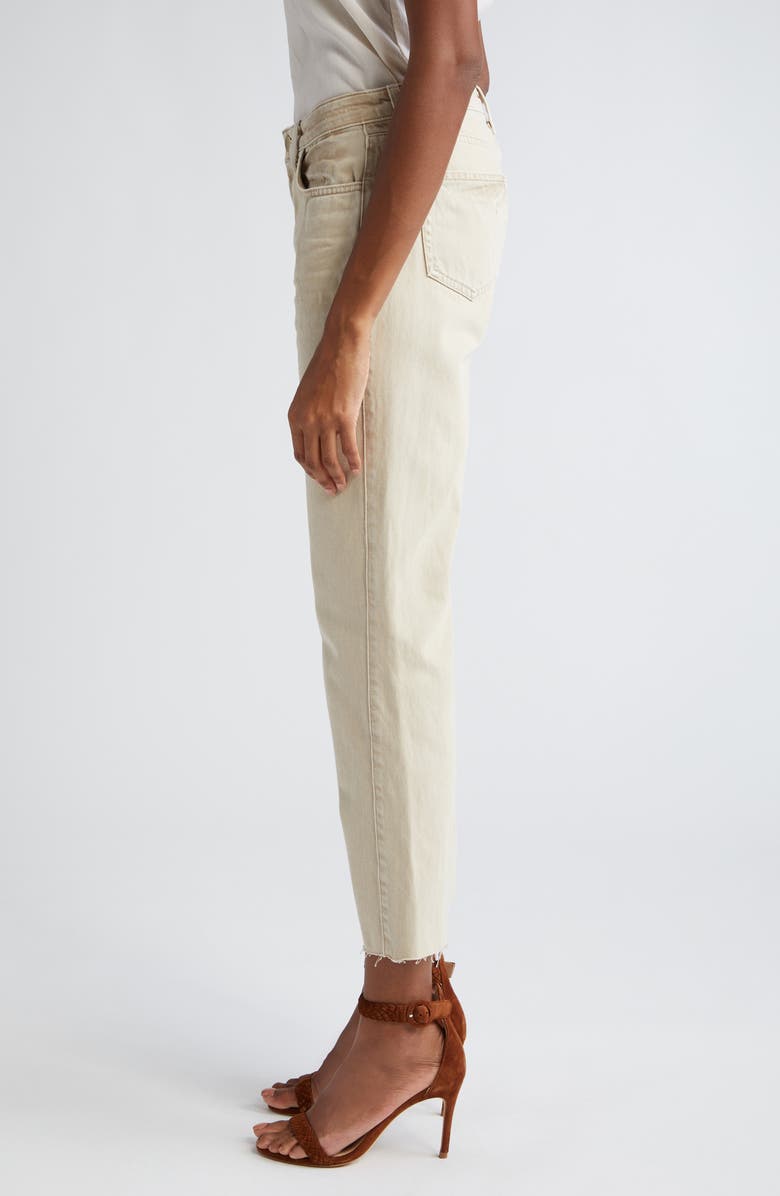 L'AGENCE Milana Stovepipe Ankle Straight Leg Jeans, Alternate, color, Sand Dune