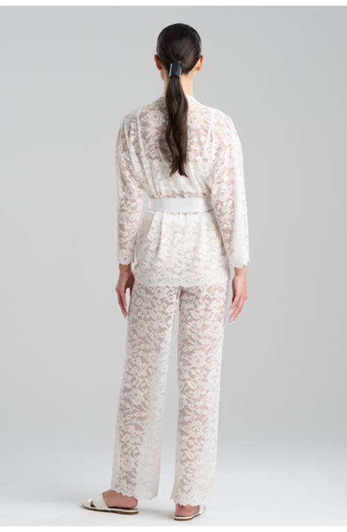 Natori Peony Wrap In White