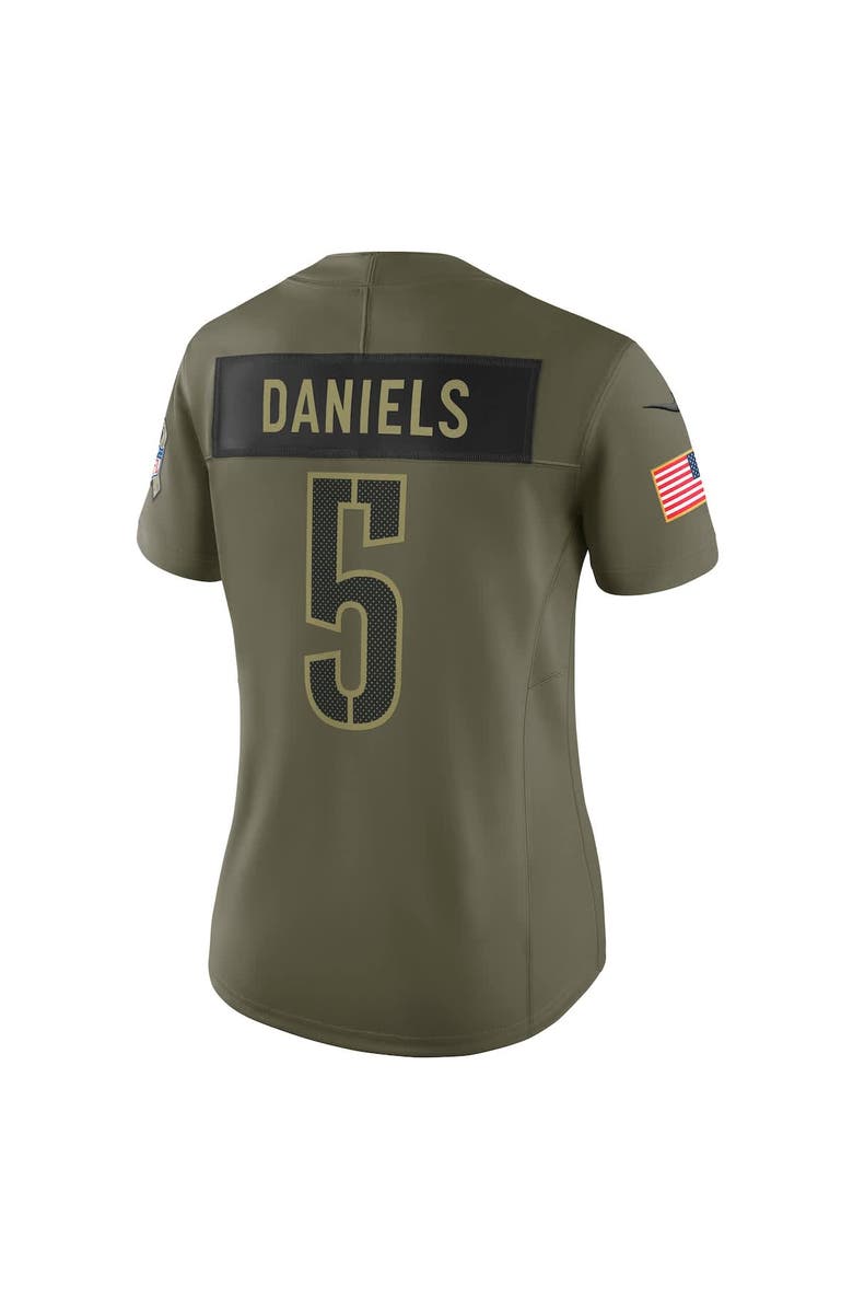 Nike Women's Nike Jayden Daniels Olive Washington Commanders 2025 Salute to Service Limited Jersey, Alternate, color, Olive