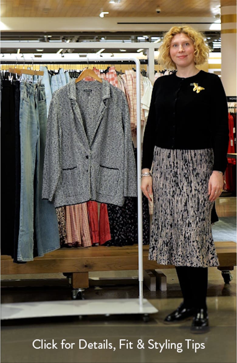 Notch Collar Organic Cotton Blend Jacket, sales video thumbnail