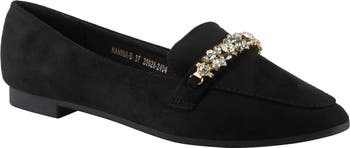 Kanina Rhinestone Loafer