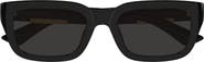 Bottega Veneta 54mm Rectangular Sunglasses