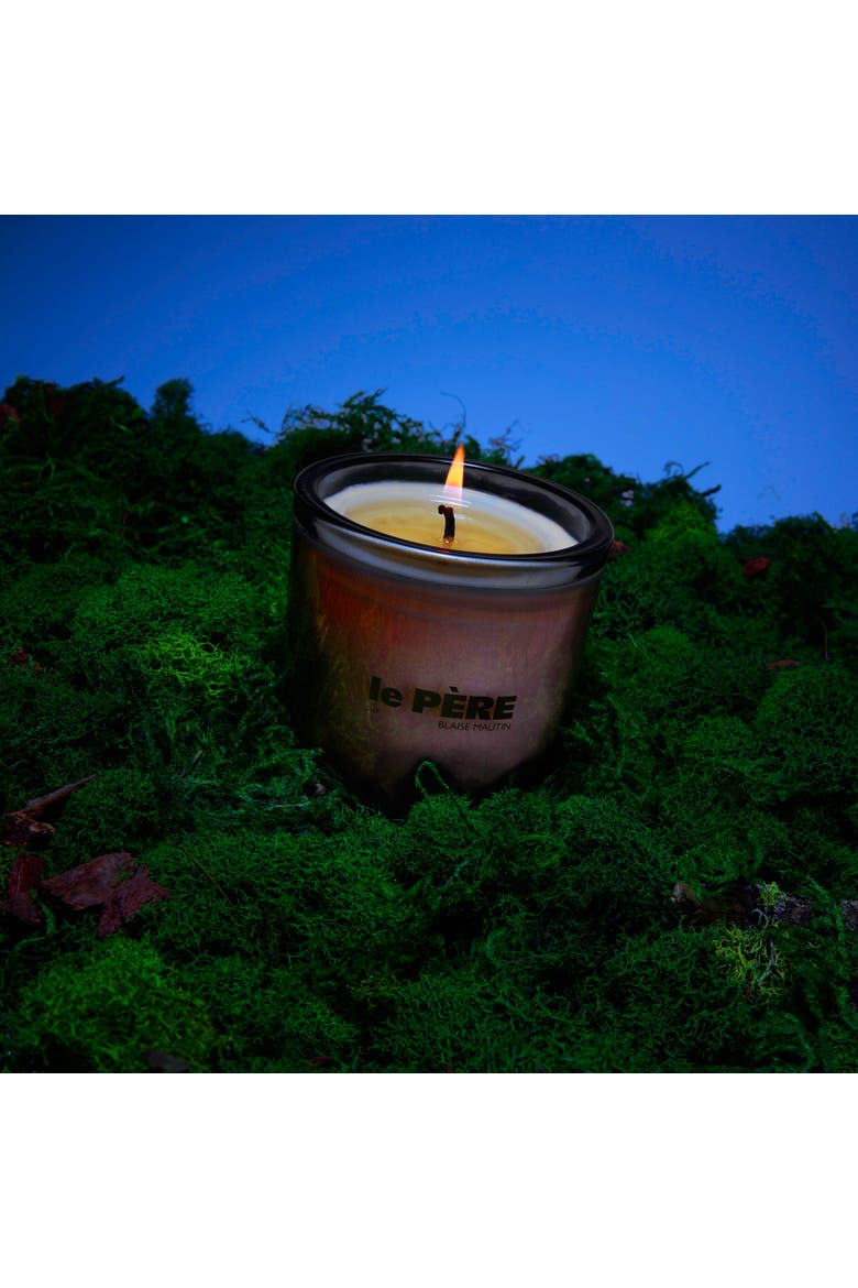 le PÈRE Par Blaise Mautin Hand-Poured Scented Candle 7.4 oz, Alternate, color, White