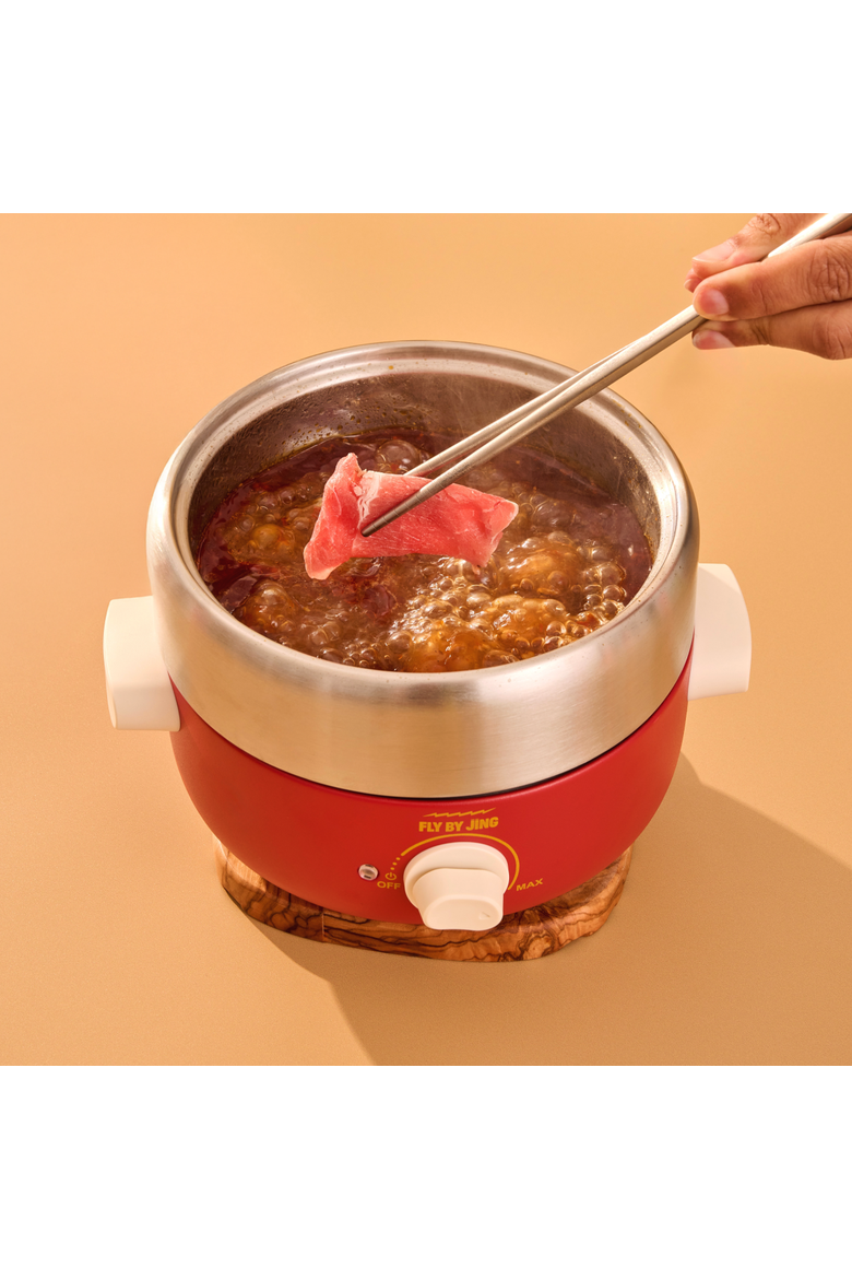 Mini Hot Pot Set, Alternate, color, Red