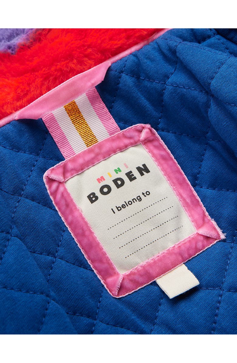 Mini Boden Kids' Fun Faux Fur Coat, Alternate, color, 