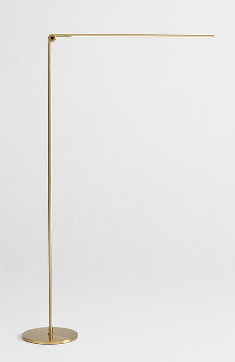 Libra 54.5" 3-way Dimming Led Floor Lamp With Adjustable Rotating Base
