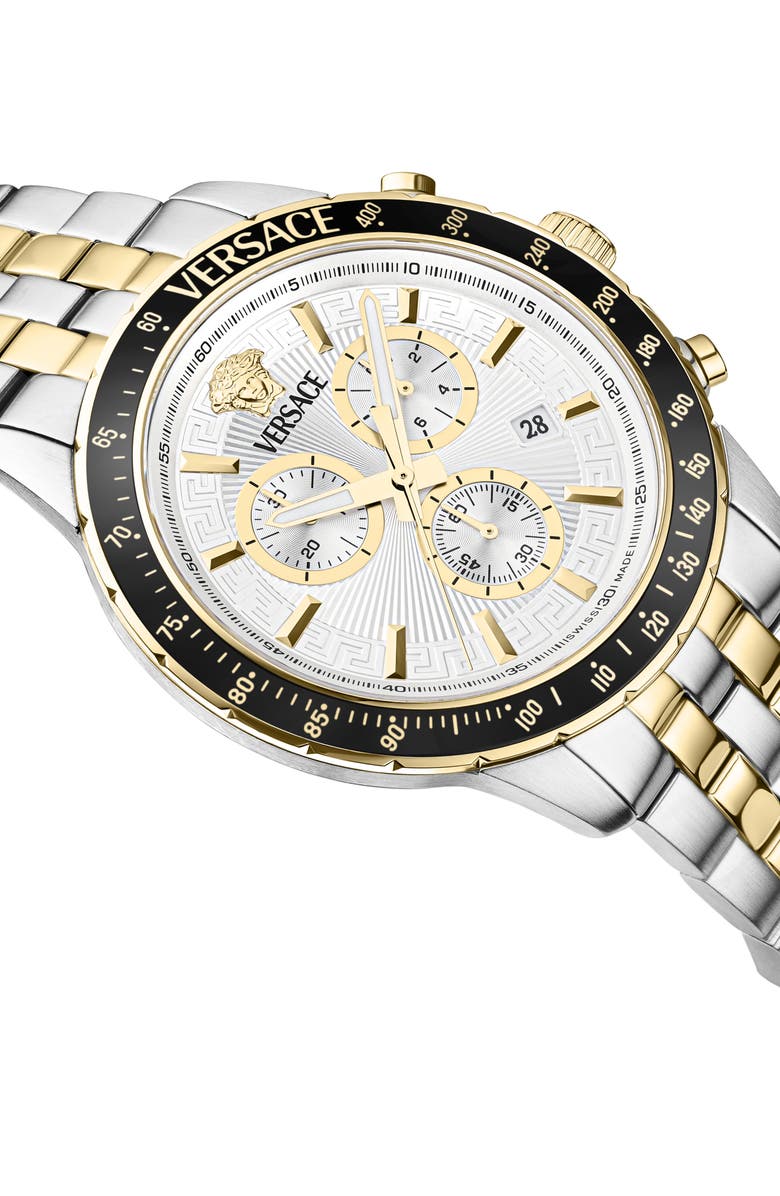 Versace Sport Chronograph Bracelet Watch, 44mm, Alternate, color,