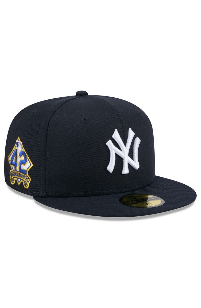 New Era Men's New Era  Navy New York Yankees 2025 Jackie Robinson Day 59FIFTY Fitted Hat, Alternate, color, 
