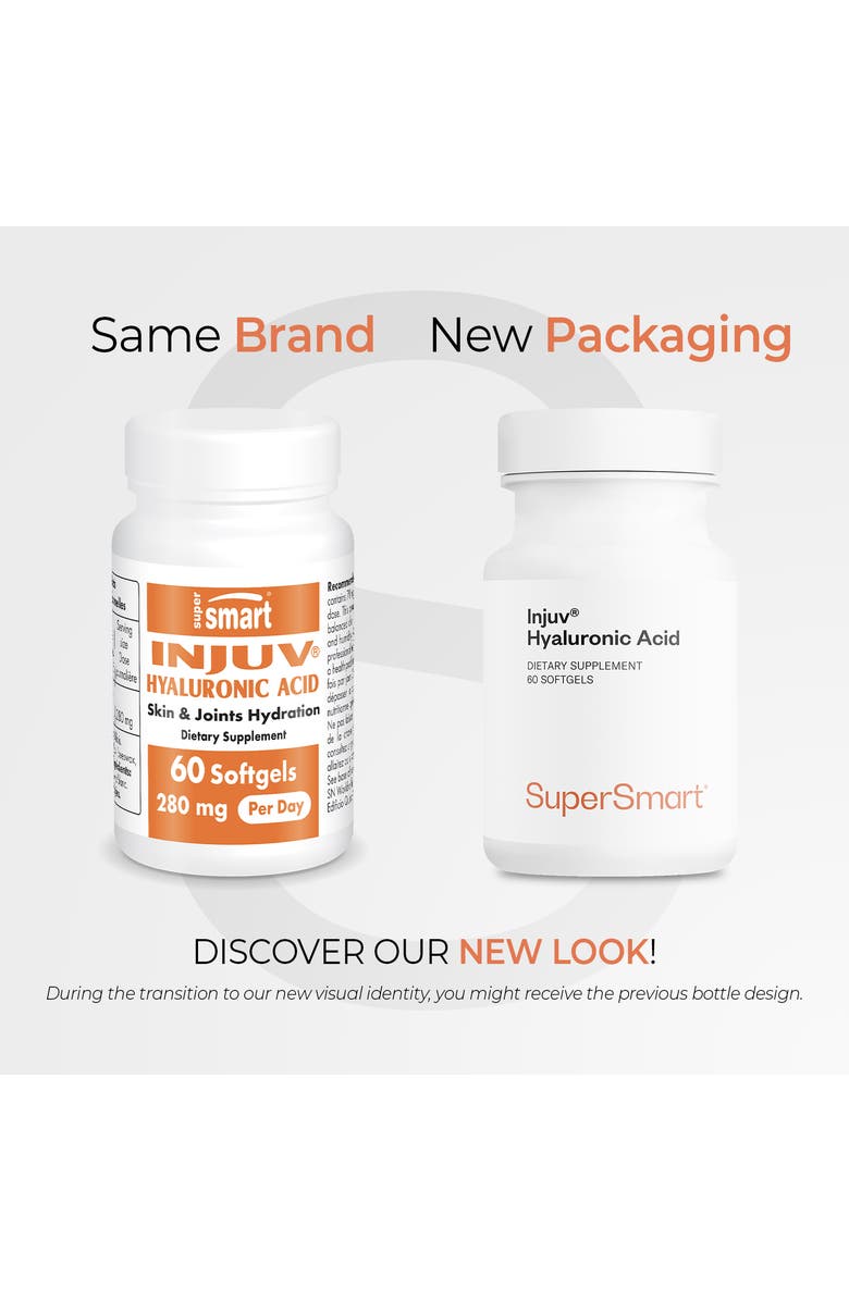 SuperSmart Injuv Hyaluronic Acid 280mg, Alternate, color, NO COLOR