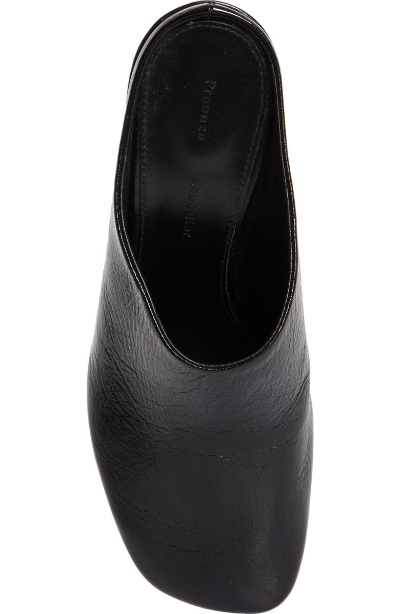 Proenza Schouler Slant Mule, Alternate, color, Black