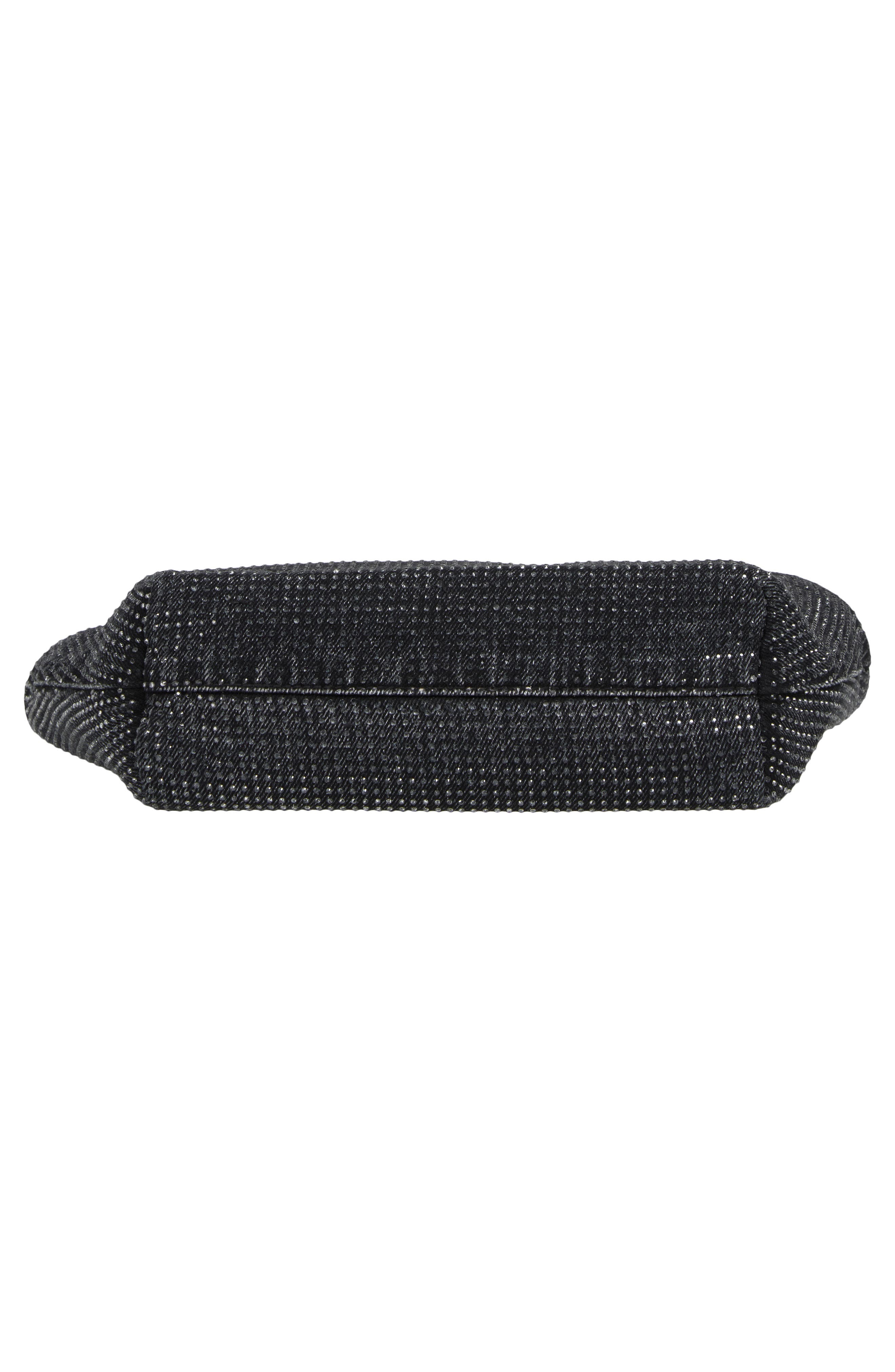 Small Punch Hotfix Denim Tote, Alternate, color, GREY AGED