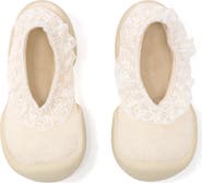 Komuello Toddler Girl Sock Shoes Flat Style