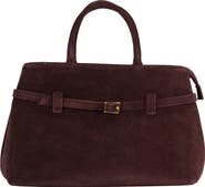 Persaman New York Elspeth 92 Suede Shoulder Bag