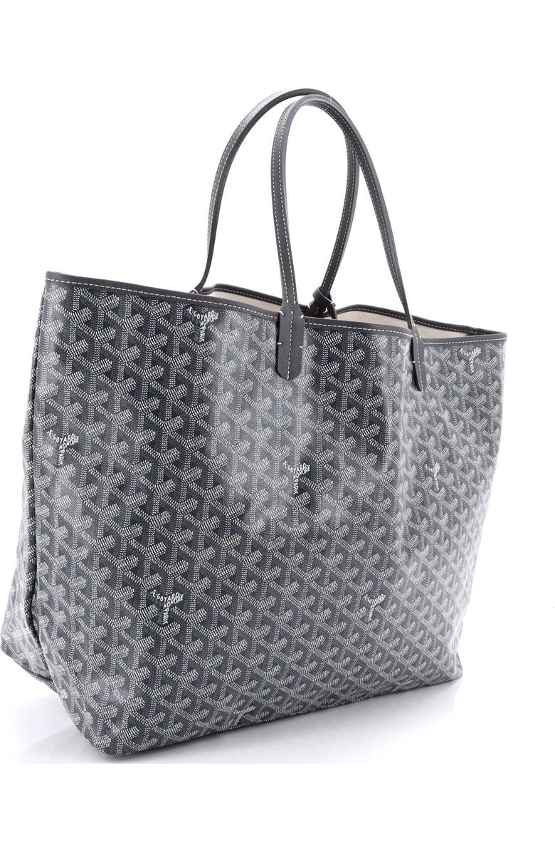 Pre-Owned Goyard Saint Louis Tote Coated Canvas GM, Alternate, color, Gray