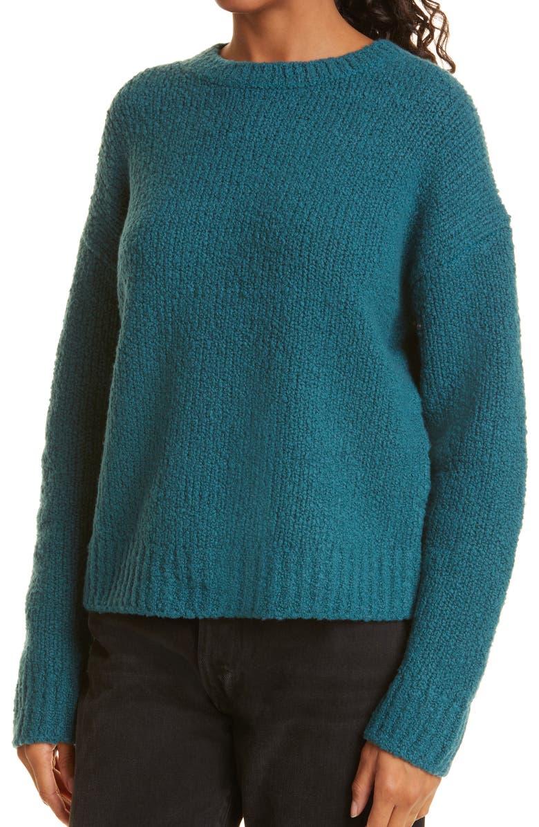 Vince Slub Wool Blend Crewneck Sweater, Alternate, color,