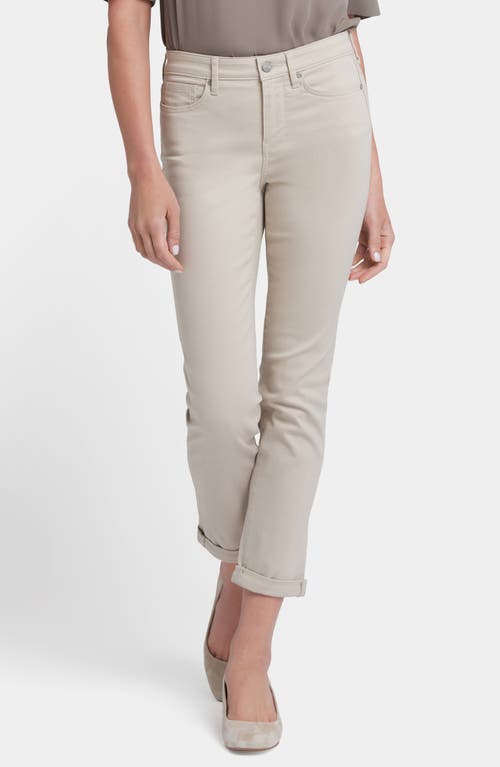 Nydj Sheri High Rise Ankle Slim Leg Jeans In Feather